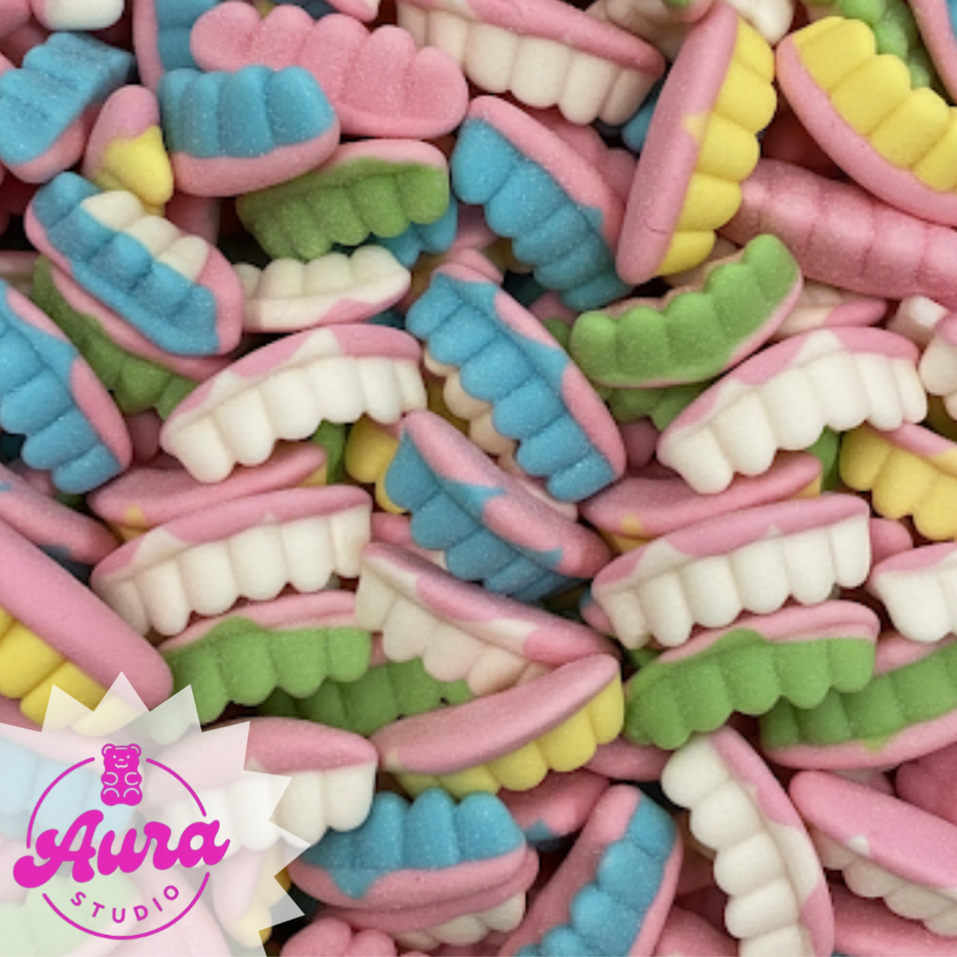 Avietiniai guminukai dantukai be glitimo