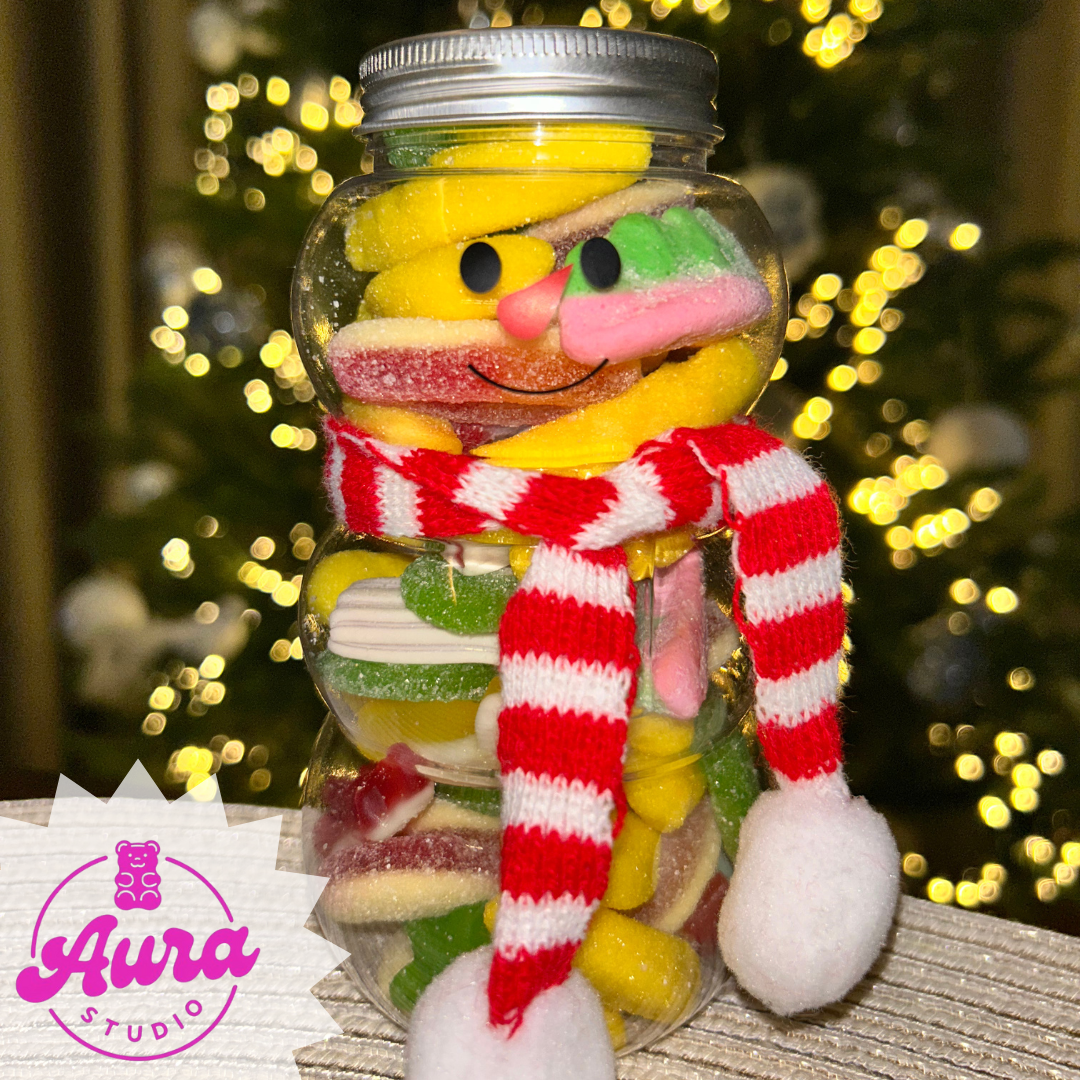 Sugar Snowman Set Silver