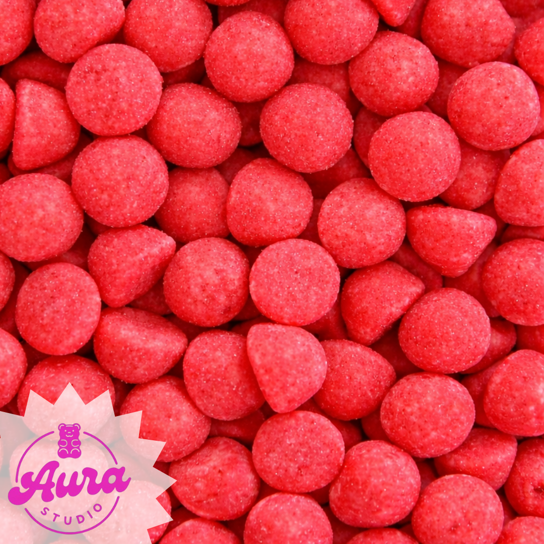 Braškiniai guminukai-zefyrai be glitimo