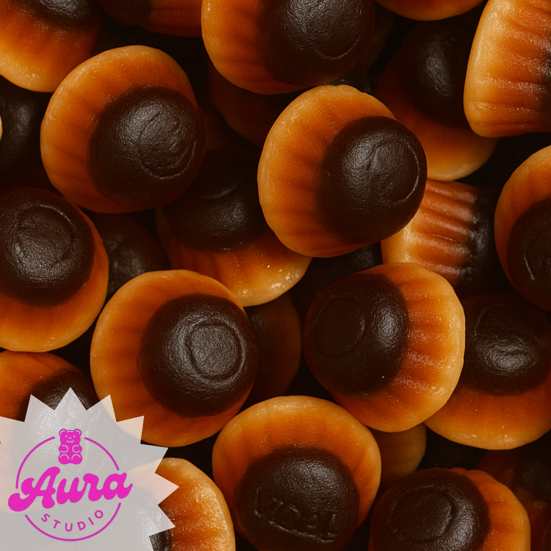 Karamelės skonio guminukai