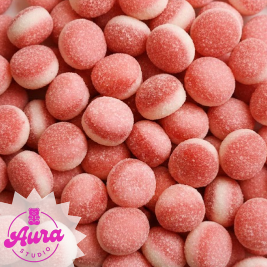 Kreminiai braškiniai guminukai be glitimo