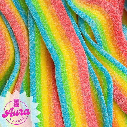 Rūgščios juostelės guminukai